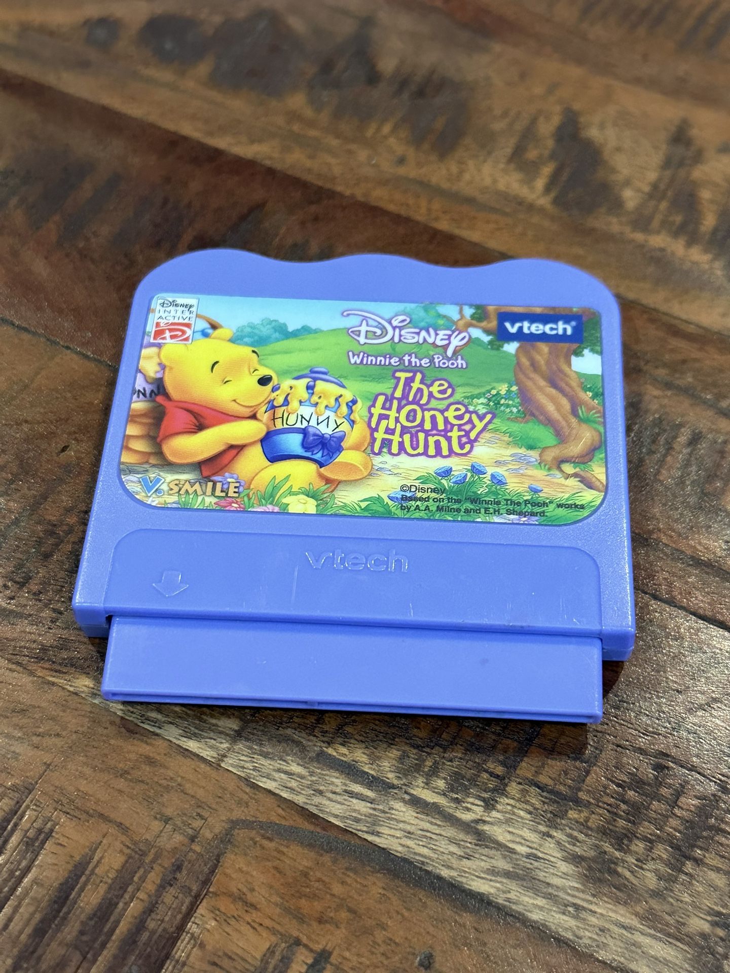 VTech VSmile Disney Winnie the Pooh The Honey Hunt Game Cartridge ONLY
