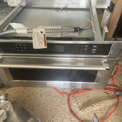 KitchenAid 30” Built In Stainless Steel Microwave 