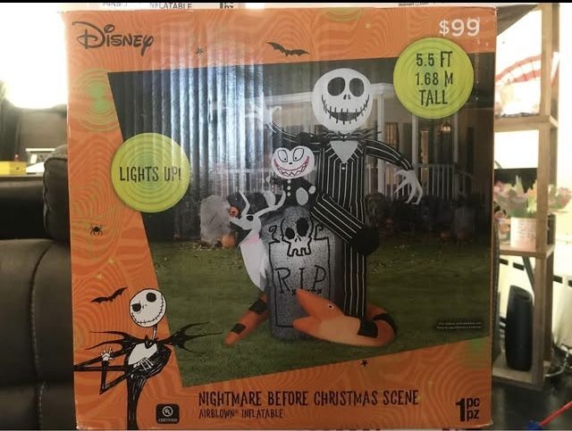 Nightmare Before Christmas inflatable