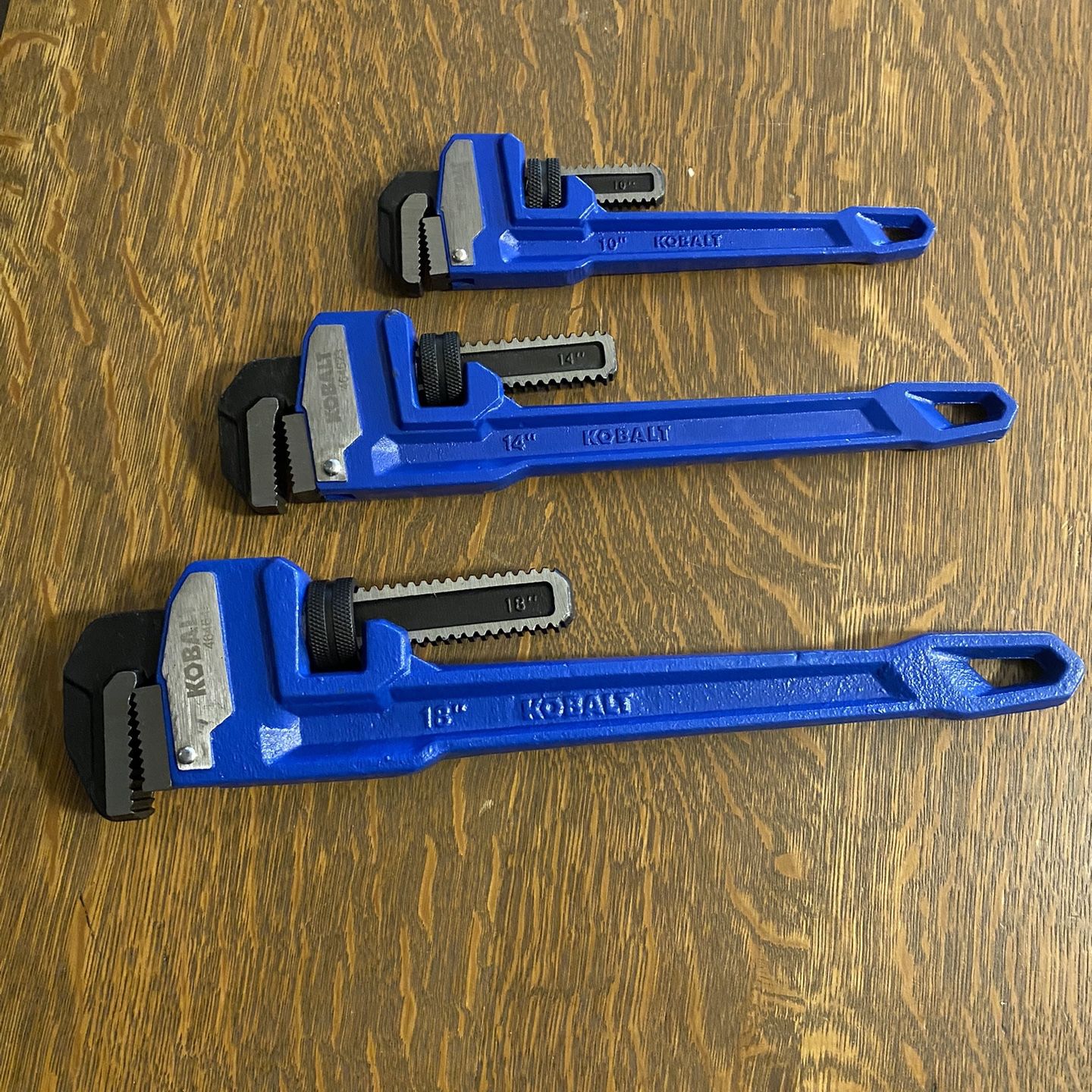 Kobalt 18 pipe wrench deals