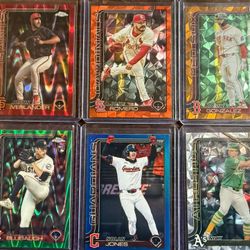 2025 Lot Of Numbered Baseball Cards 