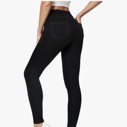 Women's Stretchy High Waist Pull on Skinny Jeans - BRAND NEW
