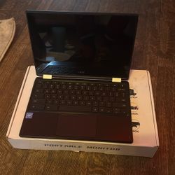 2 In 1 Laptop And Tablet With Charger 