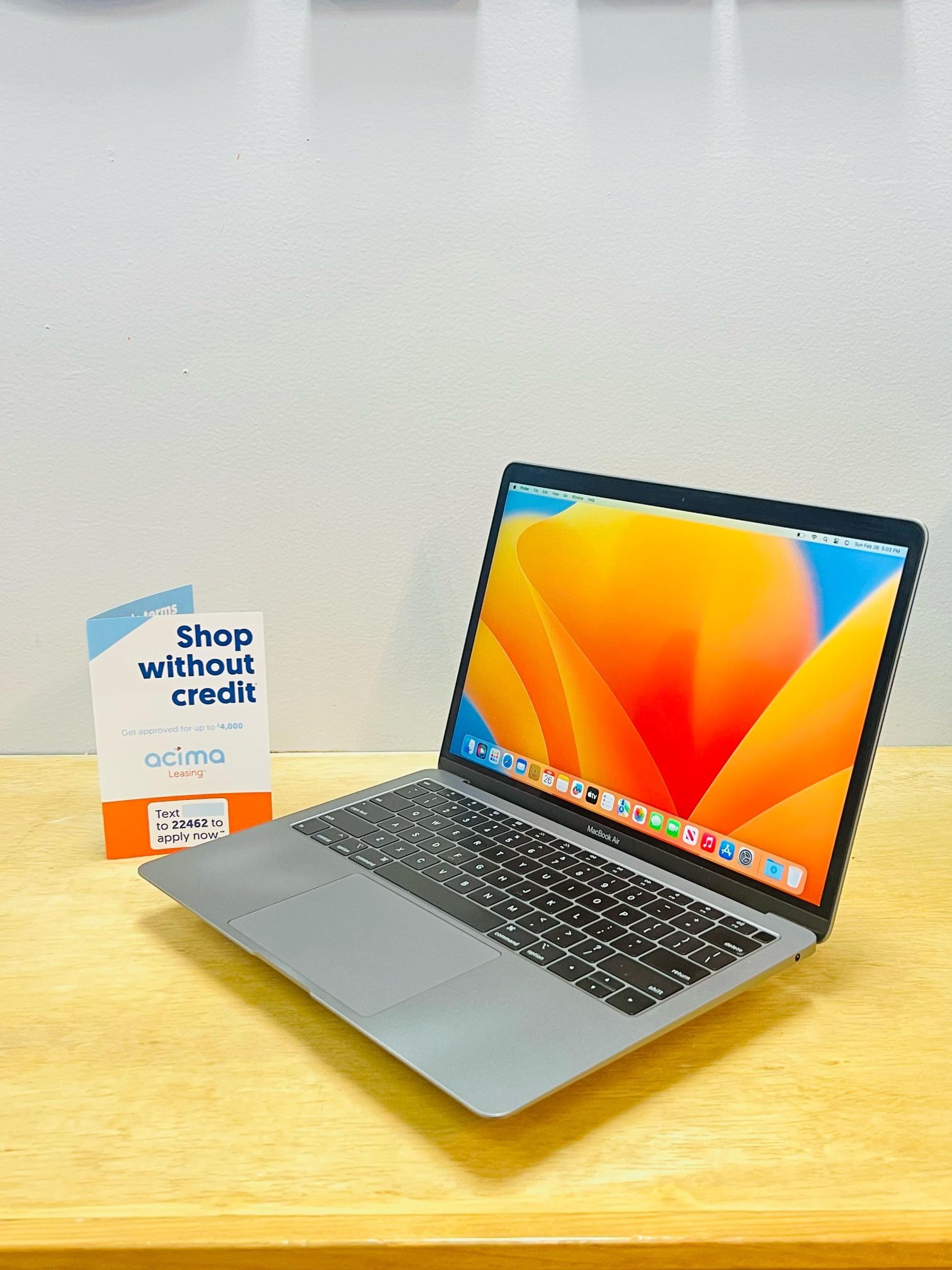 MacBook Air Laptop Space Grey 13” Screen Intel Core i5/8GB RAM/256GB⚡️with Microsoft Office Word Excel,Logic,Final Cut💻 1Yr Wrnty✅$0Down Finance