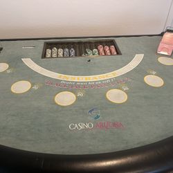 Casino Blackjack Table