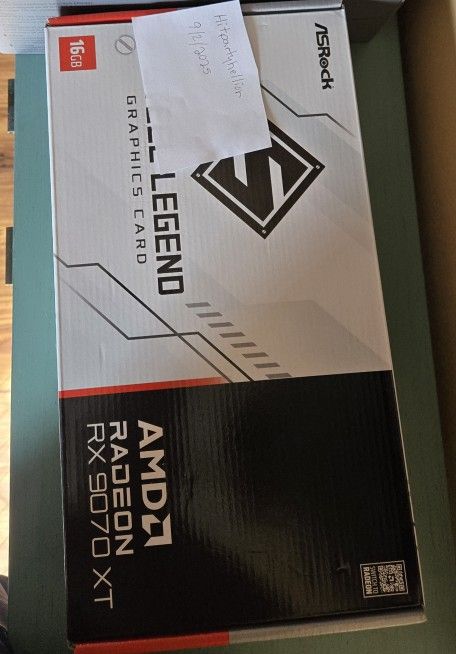 RX 9070 XT Steel Legend 16GB