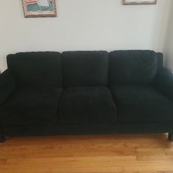 Black Sofa 3 Seat