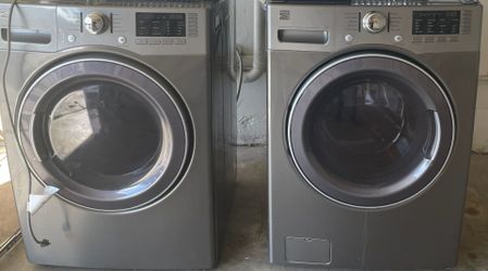 Washer and dryer set
