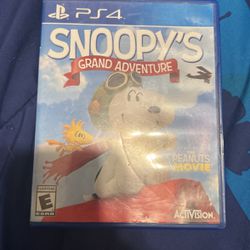 ps4 game Snoopy's grand adventure