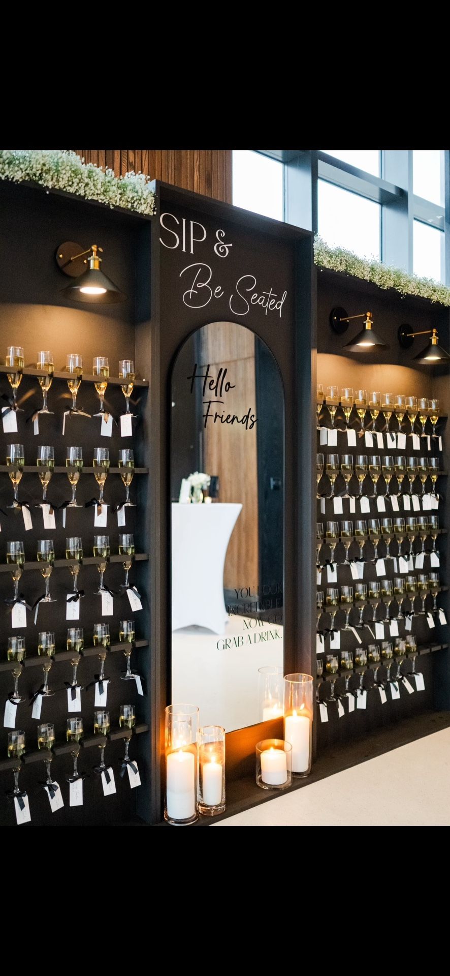 Champagne Wall
