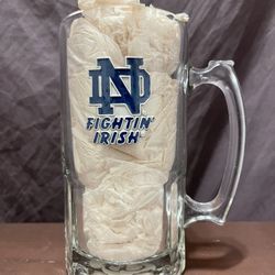 2002 Notre Dame Fighting Irish Beer Mug