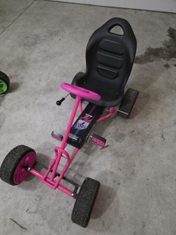 Pink Go Cart