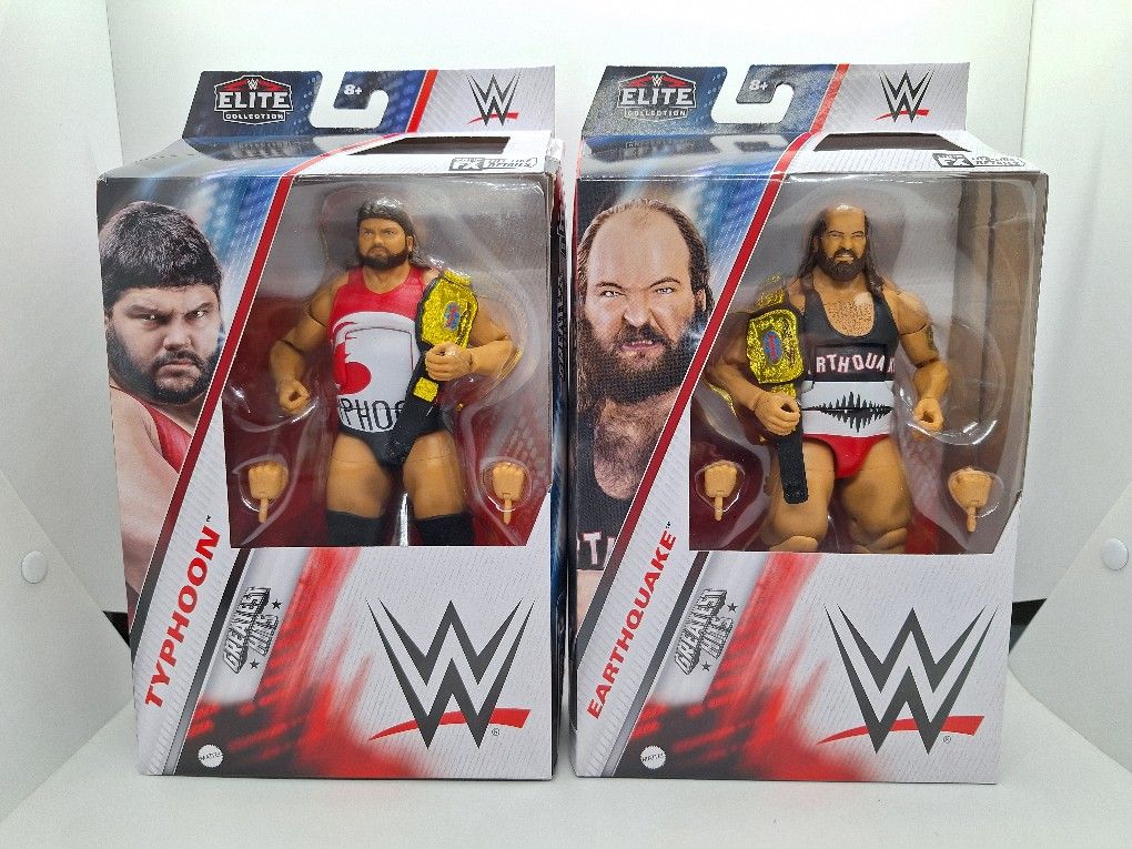 WWE Elite Typhoon & Earthquake