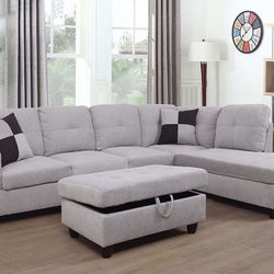 Grey Sectional 