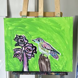 Bird Painting 16x20 