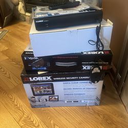 Lorex Wireless Security System And Cameras 