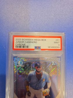 2023 Bowman Chrome Junior Caminero PSA 9 RC