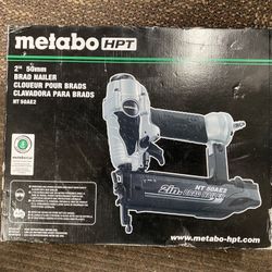 BRAD,NAILER , TOOLS-AIR METABO 2” 50MM BRAD NAILER IN BOX ‼️