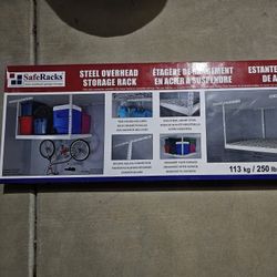 SafeRacks Steel Overhead Garage Storage Racks - New