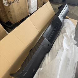 JDMSPEED Black Rear Step Bumper Assembly For Ford F150 2009-2014 With Sensor Holes 