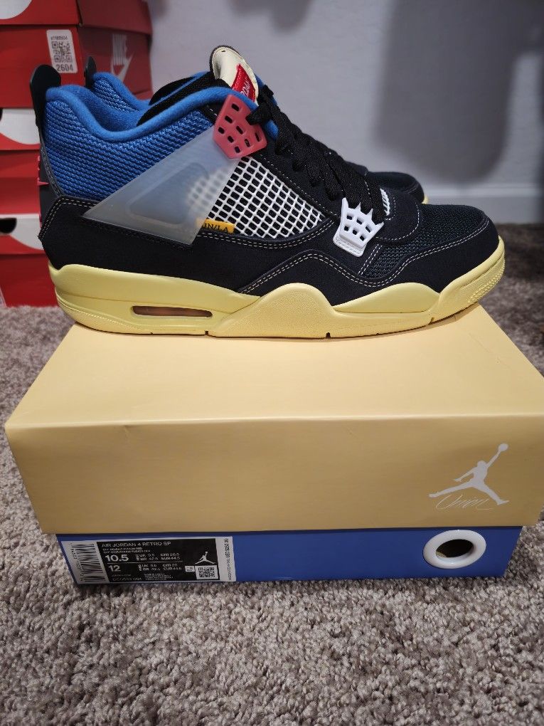 Jordan 4 Union Off Noir