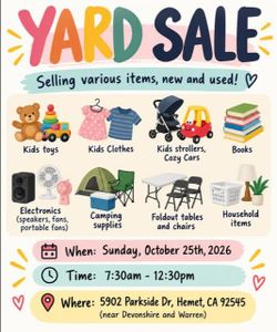 Yard Sale