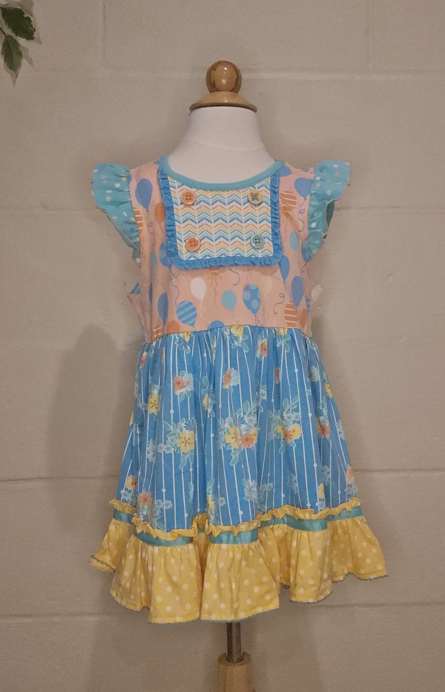 NWT Girls Matilda Jane Dream Chasers Balloon Play Tunic Size 8.