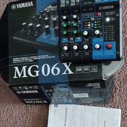 Yamaha MG06X 6-Channel Mixer
