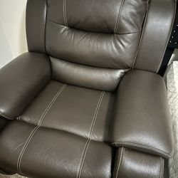 Brown Recliner Sofa