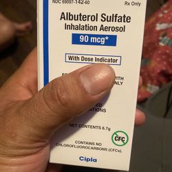 Albuterol  2 0 0 Puffs 