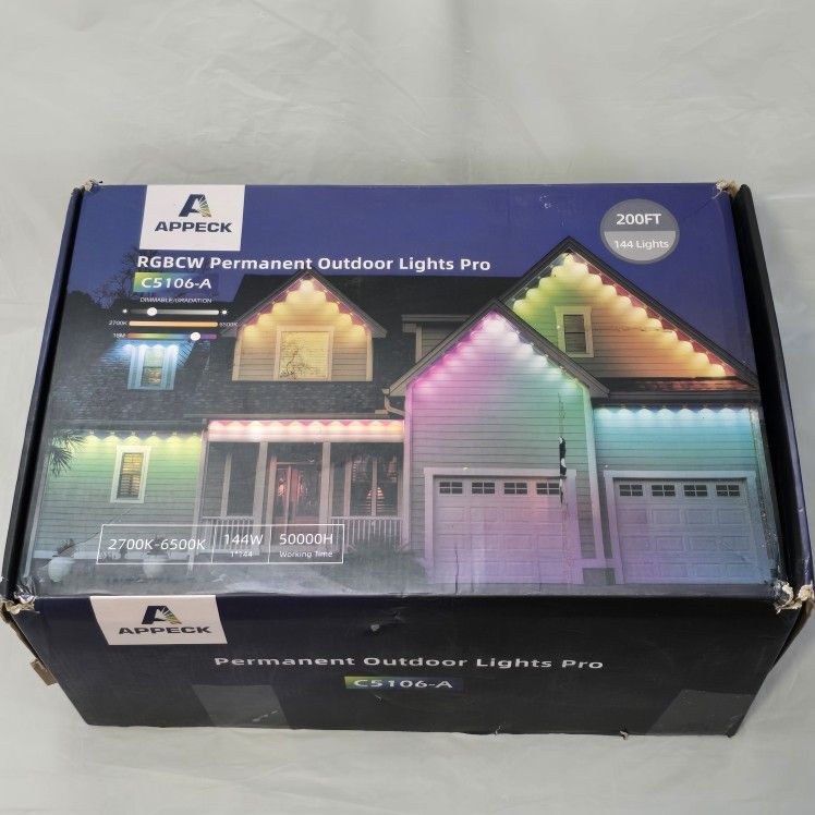 Appeck Permanent Outdoor 200ft Lights