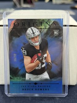 Brock Bowers Origins Rookie Card 5/99