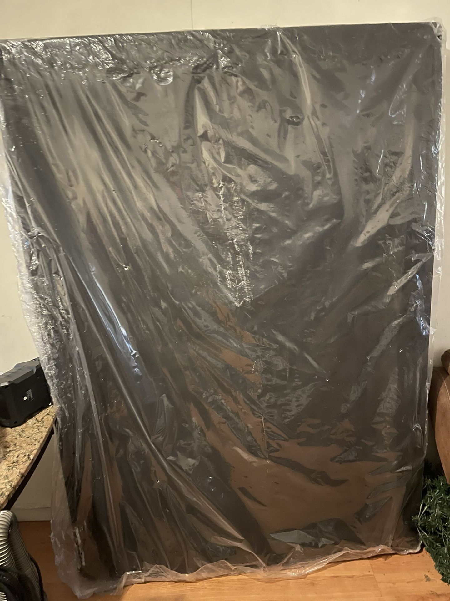 Full-size Mattress box Spring Front And Back With Cover Plastic Still On Brand New