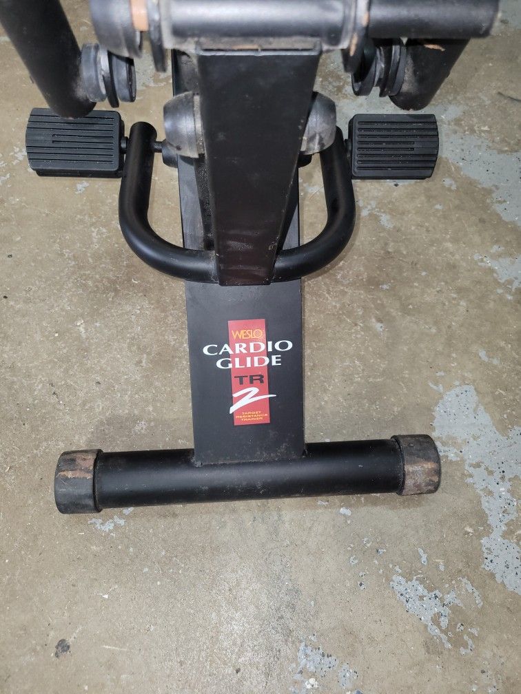 Weslo Cardio Glide TR 2 Good Used Shape Excercise Equipment 