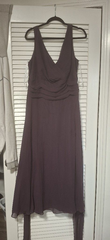 Bridesmaid Dress Plum