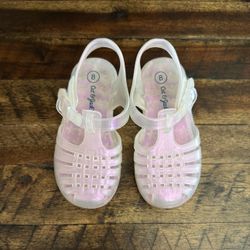 Girl Clear Sandals Size 8​​​​