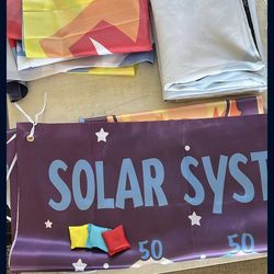 Space Theme Party Game And Decoration