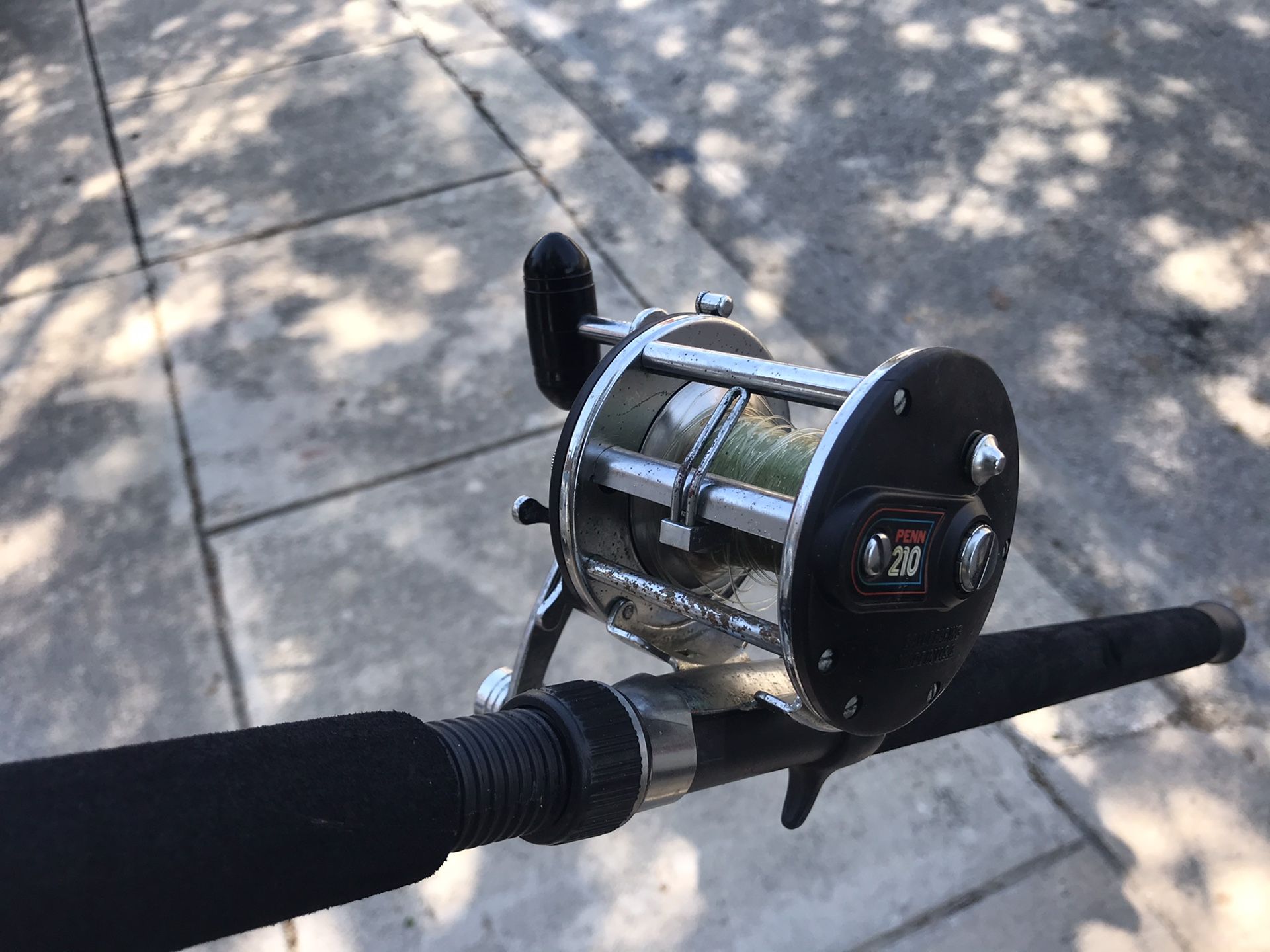 Penn fishing reel and heavy duty rod $45 firm