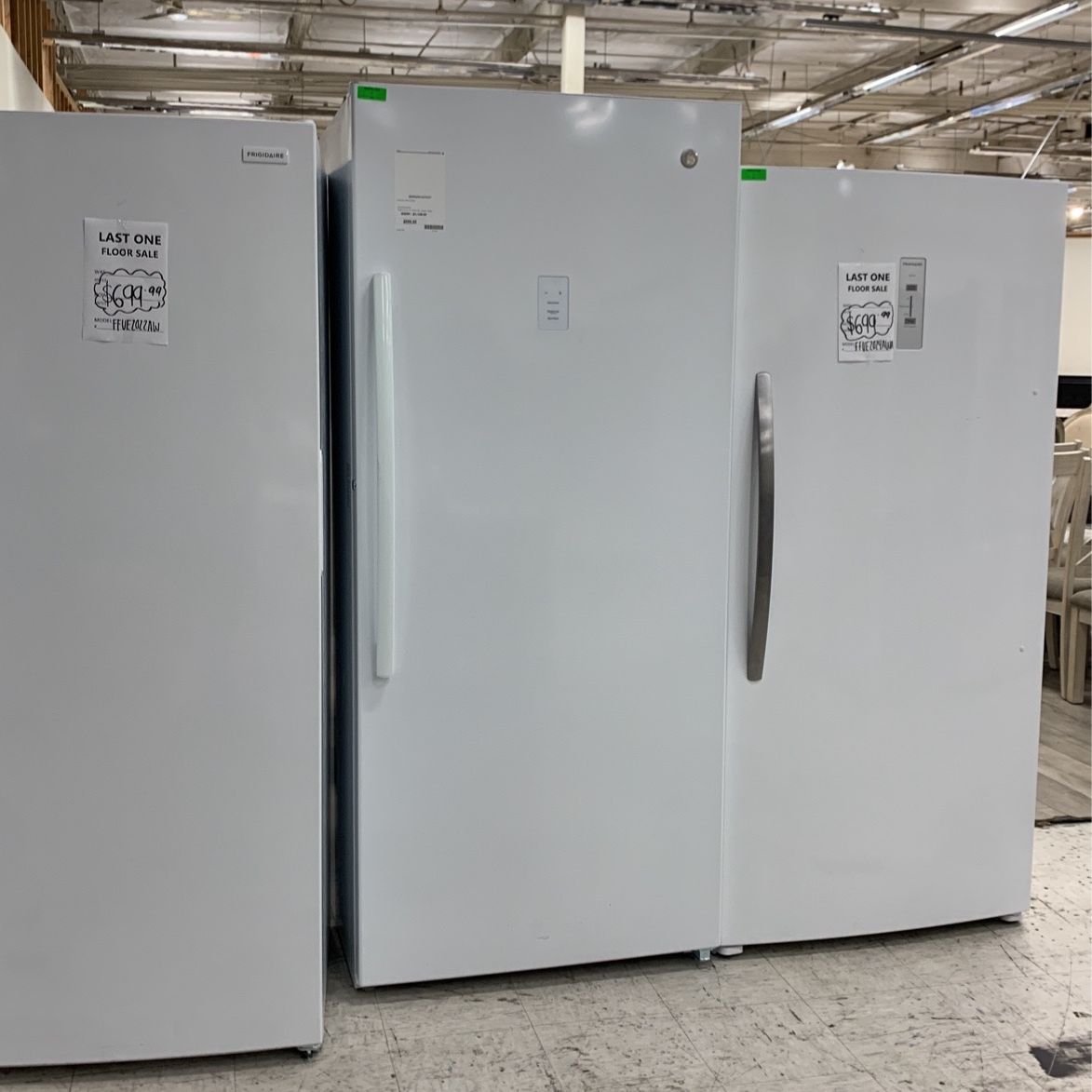 GE Upright Freezer 