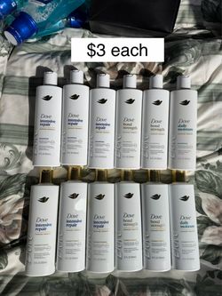 Dove Shampoo & Conditioner 12 fl oz Bottles