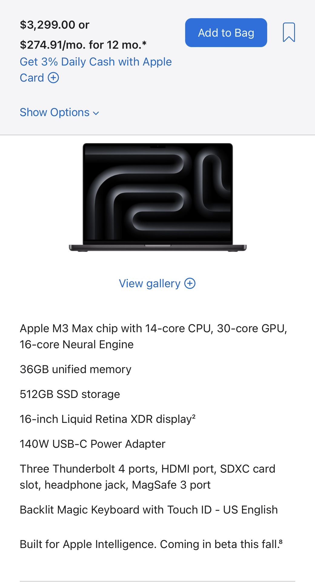 2023 MacBook Pro Chip