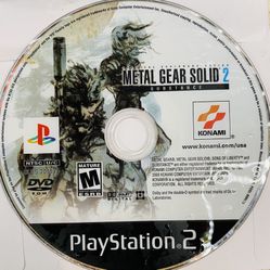 Metal Gear Solid 2: Substance (Sony PlayStation 2, 2003) PS2 / Disc Only / Tested