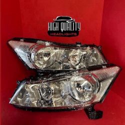 Honda Accord 2008. 2012 headlights.