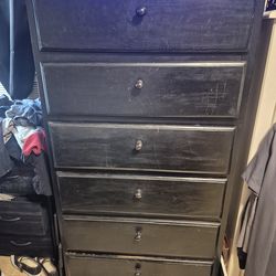 Solid real wood dresser