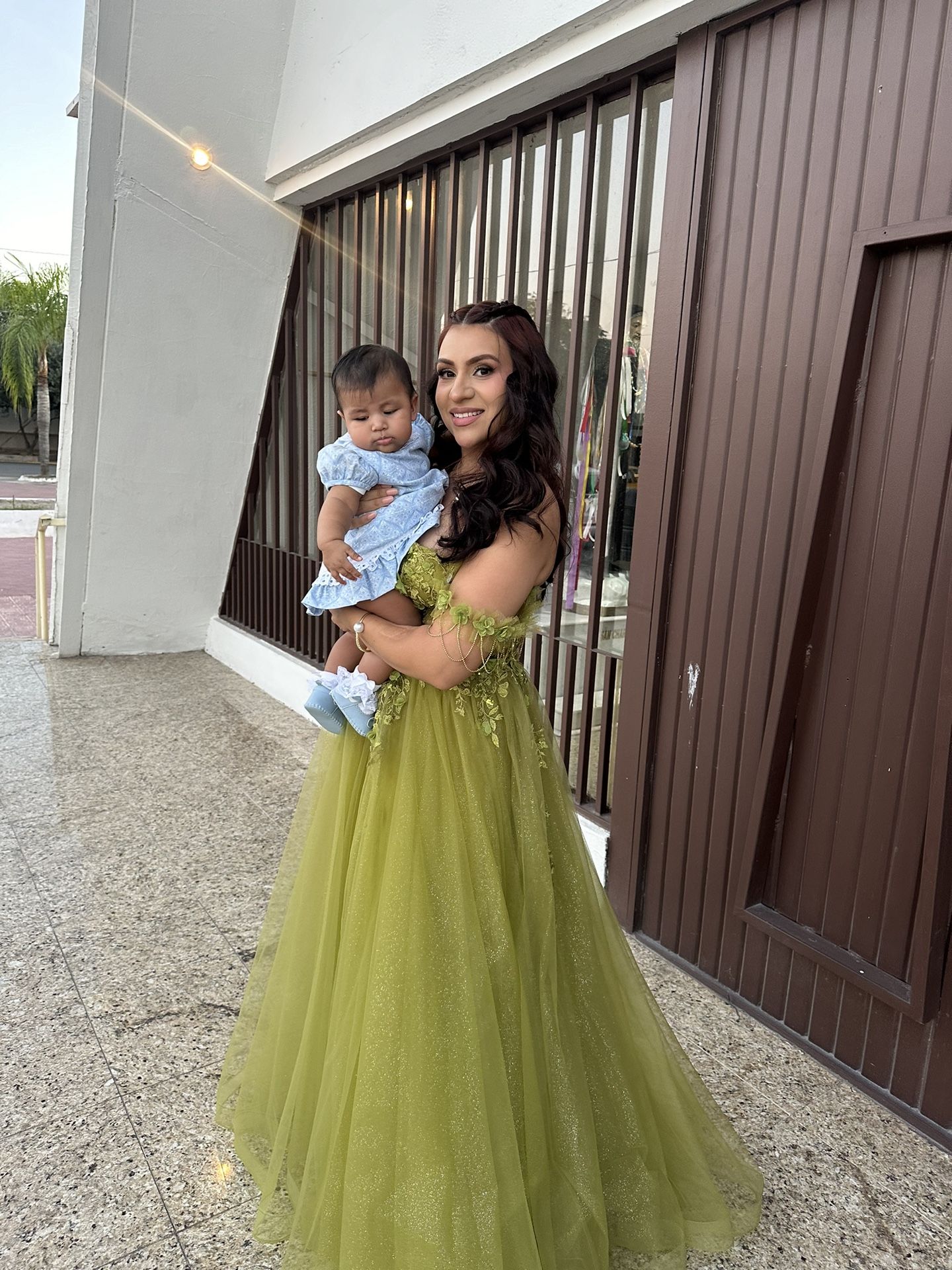 Prom Green Dress Size 10