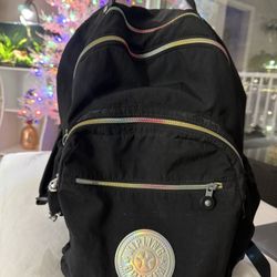 Kipling backpack can also hold MacBook Laptop 
