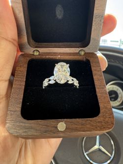 3.78 carat Lab grown diamond Ring New