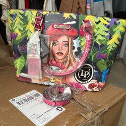 La Philipe Miami Graphic Print Tote Bag