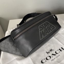 Coach Star Wars X Coach Westway Belt Bag In Signature Canvas With Motif