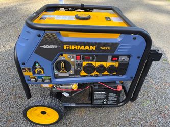 Firman T07571 Tri Fuel 0 hours Generator